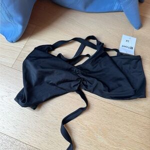 Black Bikini Top by Fused Hawaii